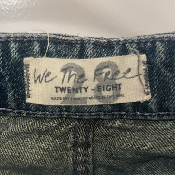 We the free dark wash jeans never worn - Picture 2 of 5